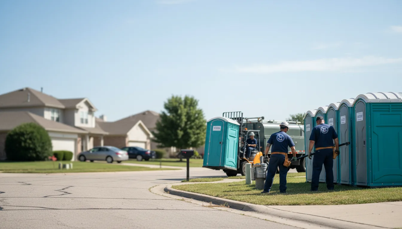 Porta Potty Rental in Strasburg, MO near me